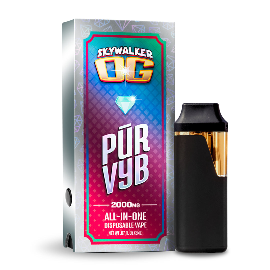 PUR VYB - 2G THCa Live Resin - Skywalker OG - Indica